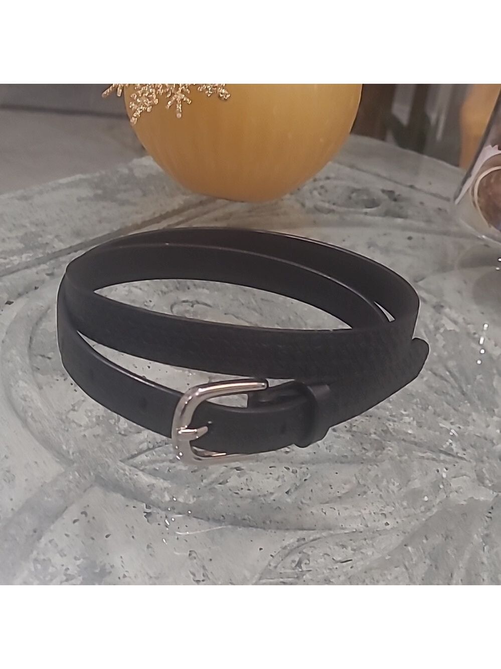 CALVIN KLEIN MEDIUM SIZE SLIM LOGO BELT LIKE NEW